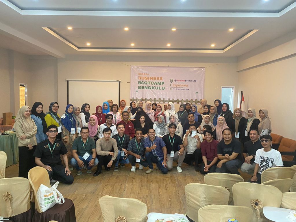 Bangkit dan Bertumbuh Bersama Femalepreneur.ID: Akselerasi UMKM Bengkulu Lewat Business Bootcamp Transformasional